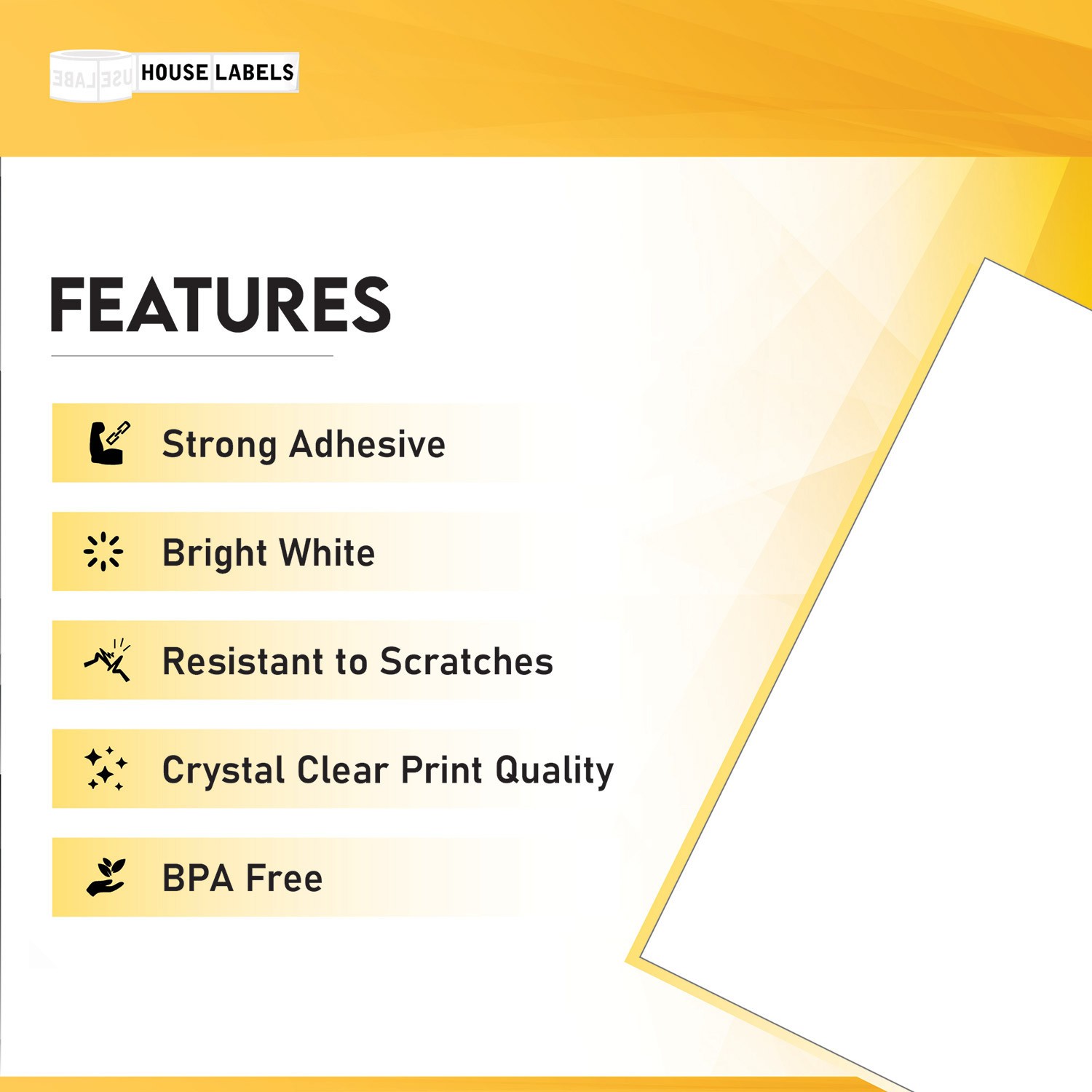 25 Sheets 500 Labels 1 x 4 Fast Peel White Address Mailing Labels 20 UP