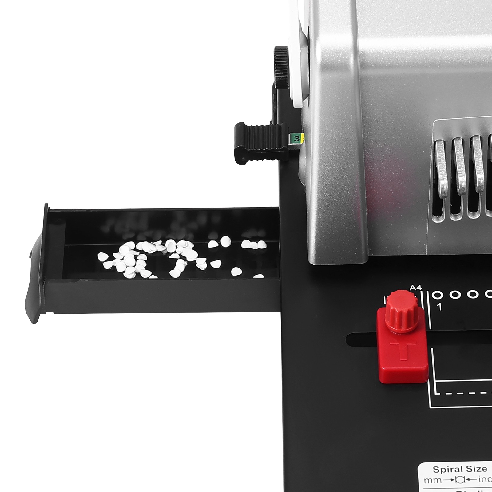VEVOR Coil Spiral Binding Machine Book Maker Electric Binding 100 Binding Spines