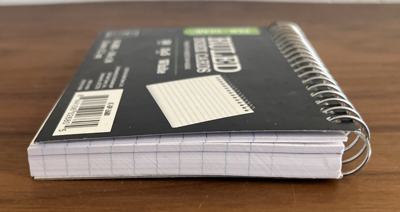 Pack of 50 count Pen+Gear RULED Index Cards, 3″ x 5″
