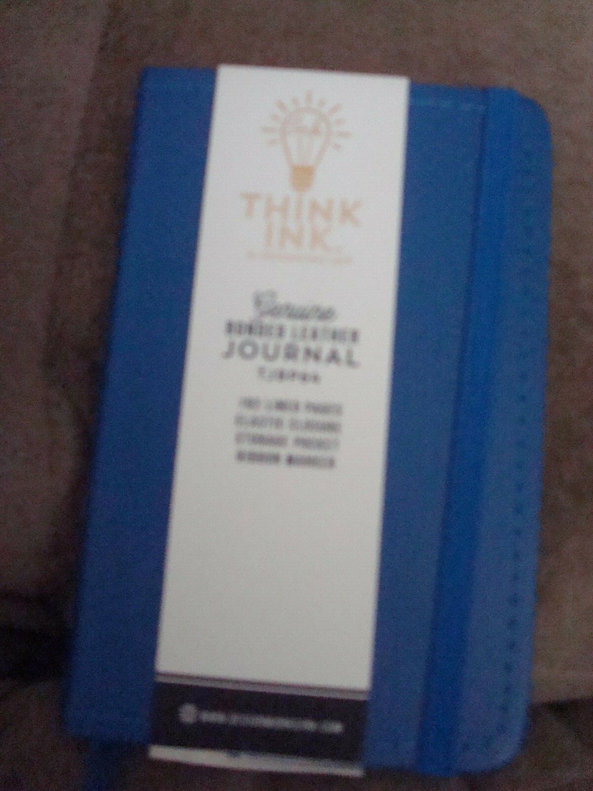 THINK INK GENUINE BONDED LEATHER JOURNAL MINI