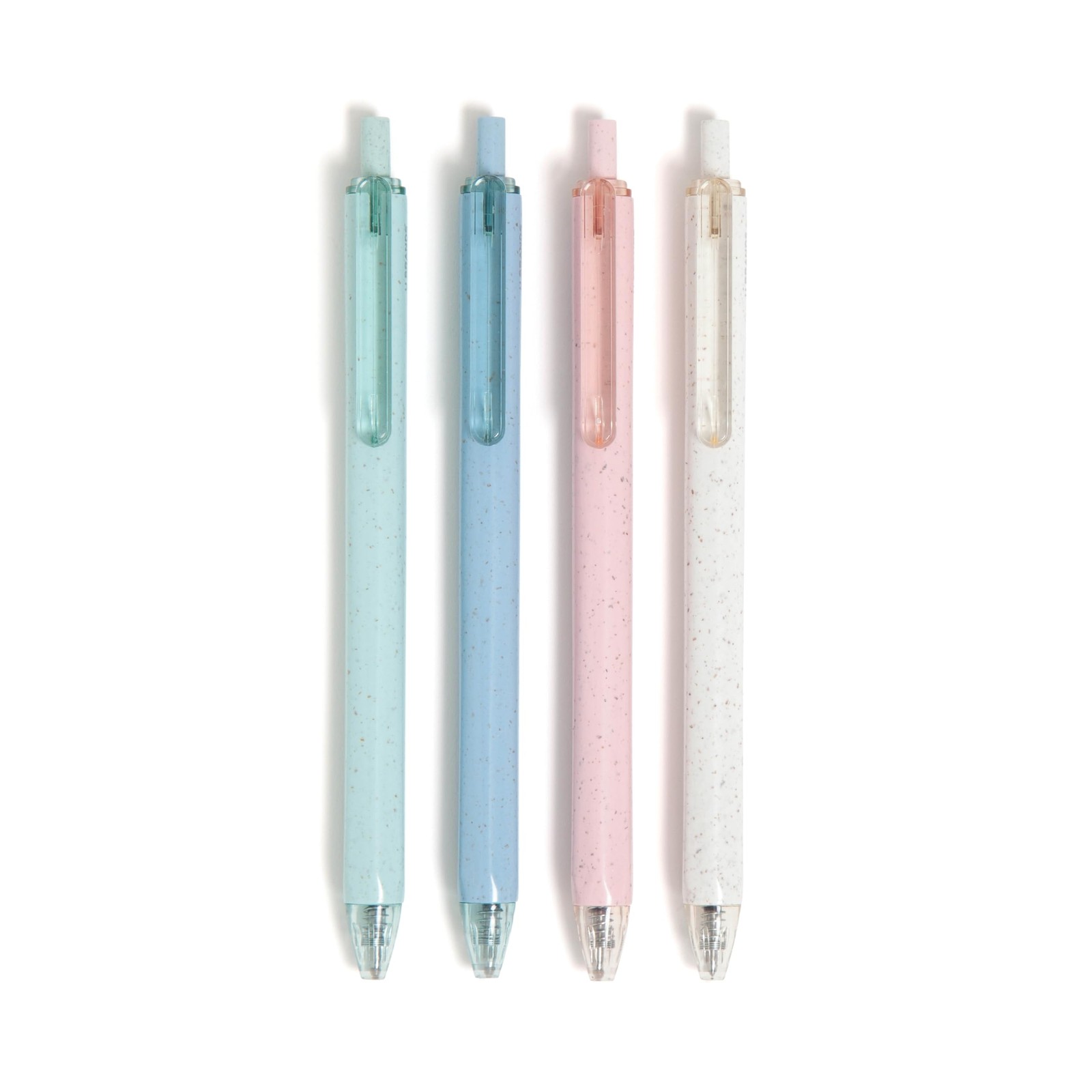 U Brands U-Eco Recycled Gel Pens, 1 Count (Pack of 4), Pastel Speckle