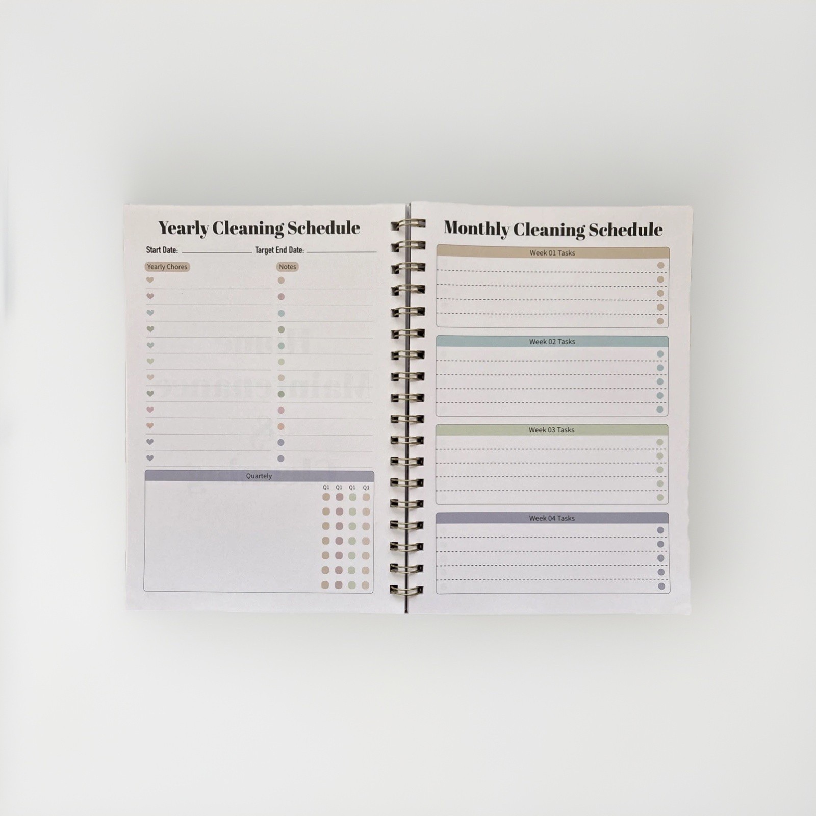 All-in-One Family planner Organizer & Home Management Binder: Calendar Schedulin