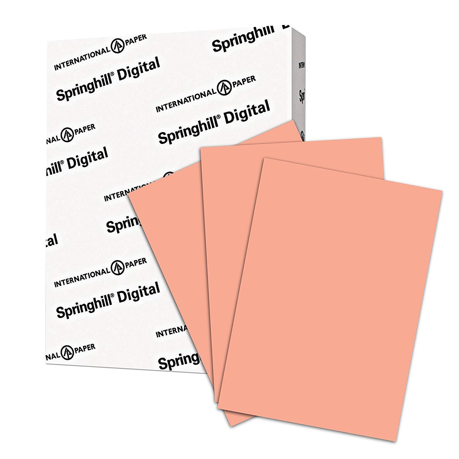 Colored Cardstock Paper, 8.5”x11” Salmon, 110lb, 199gsm, 2000 Sheets.