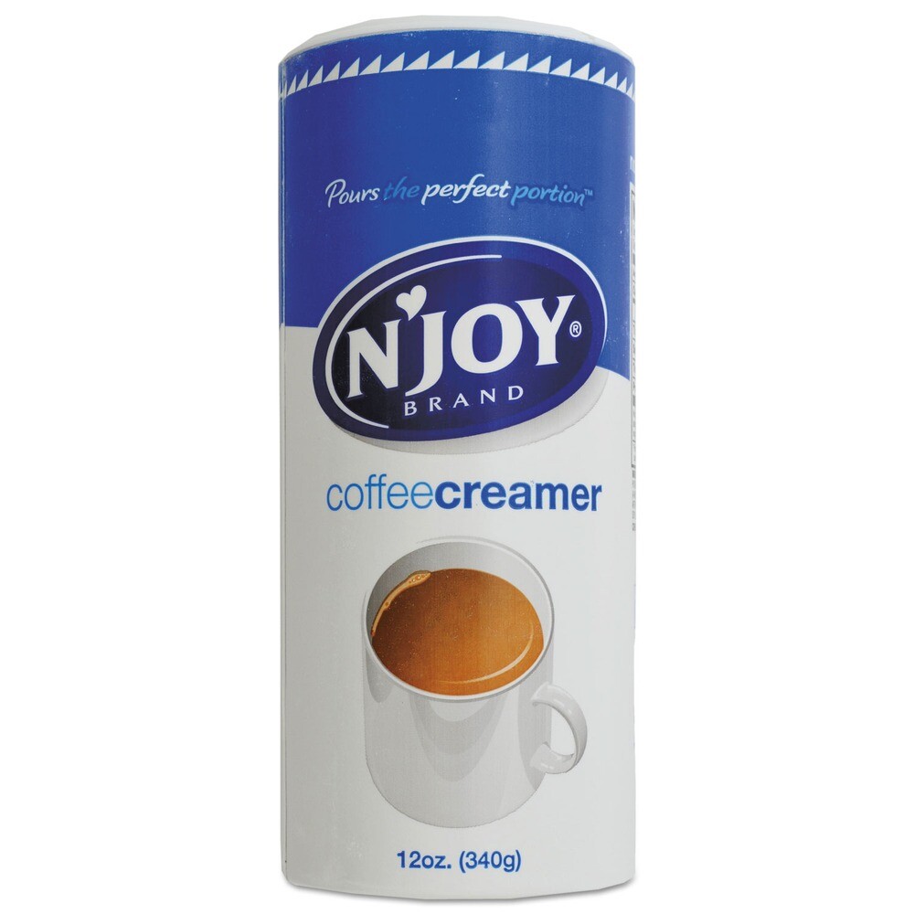 N’Joy 90780 12 oz. Non-Dairy Coffee Creamer – Original New