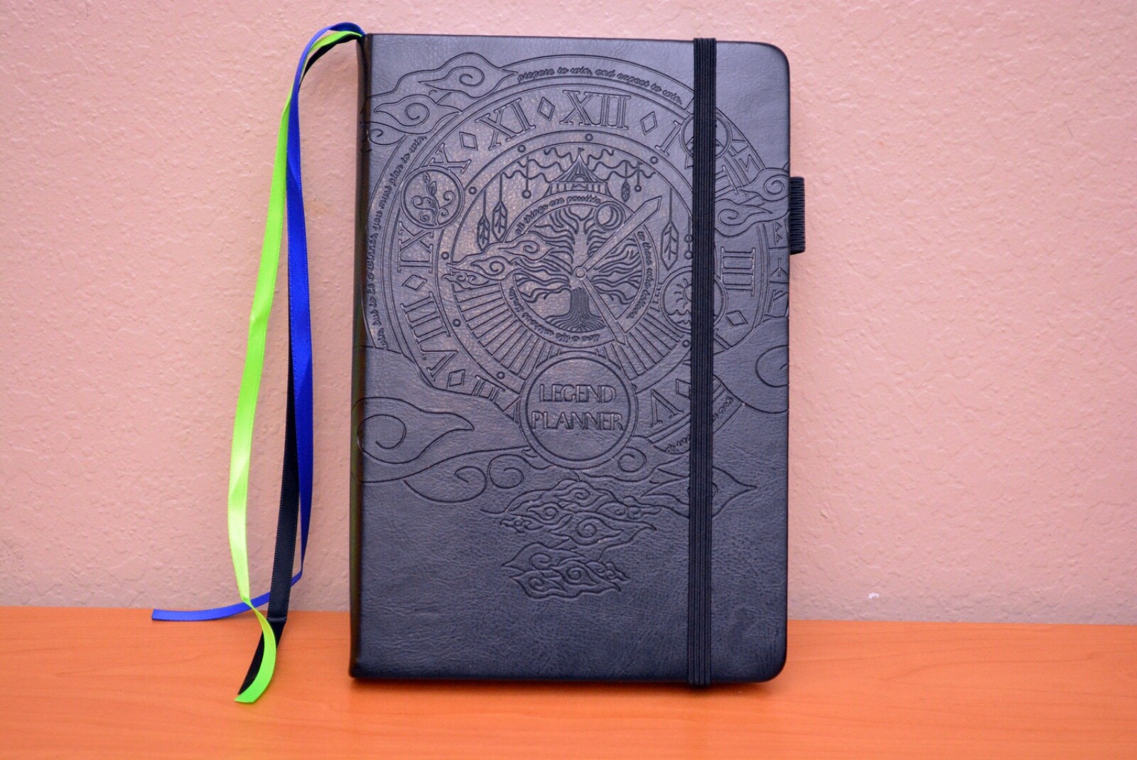 Legend Planner Black Notebook Travel Planner