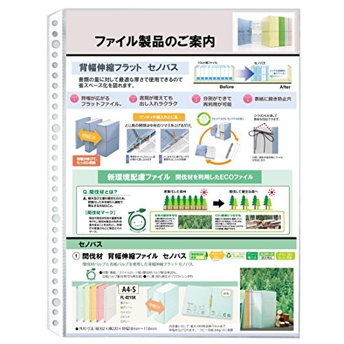 PLUS Refill A4 1 Pocket 100 Sheets RE-161TA 87-600