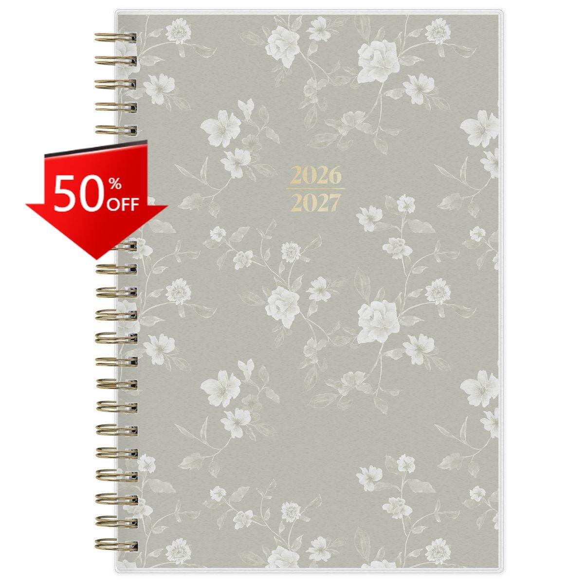 The Everygirl 5″x8″ 2026-2027 Blue Sky Weekly/Monthly Planner Grantham Forest