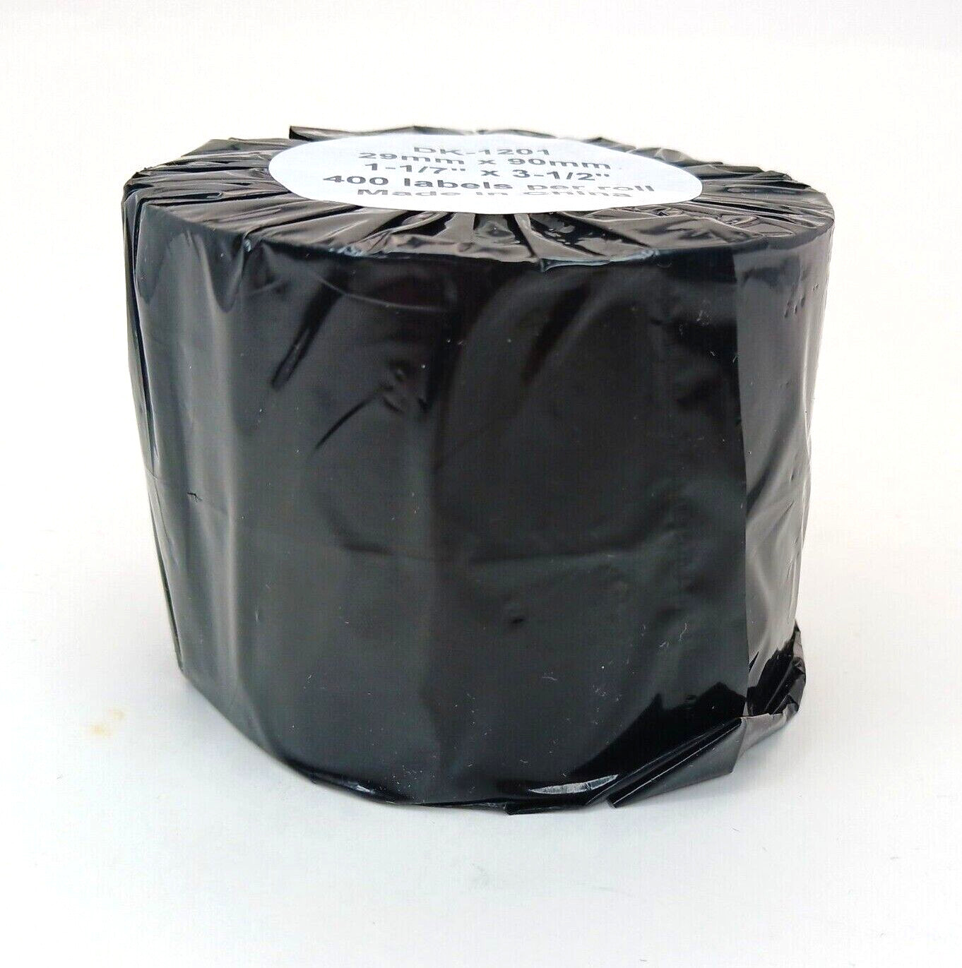 2 Rolls DK-1201 Brother-Compatible Labels, 400 per Roll, 1-1/7″x3-1/2″ (28x90mm)