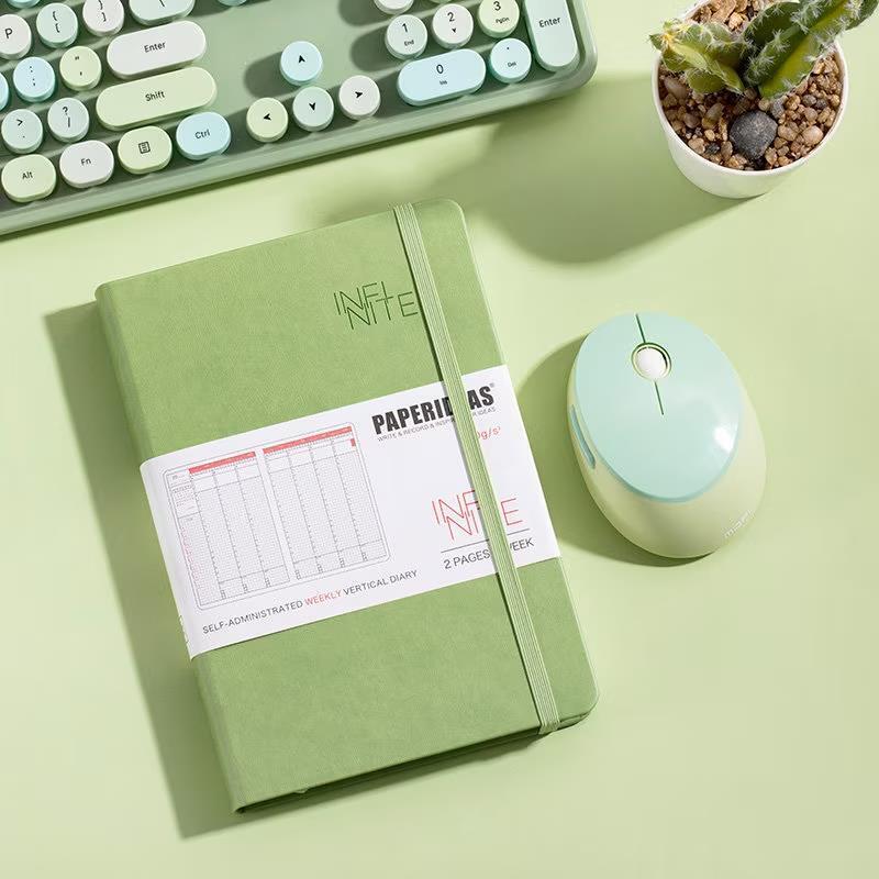 PaperIdeas 18 Month Vertical Weekly Planner Hardcover 240 Acid Free Pages