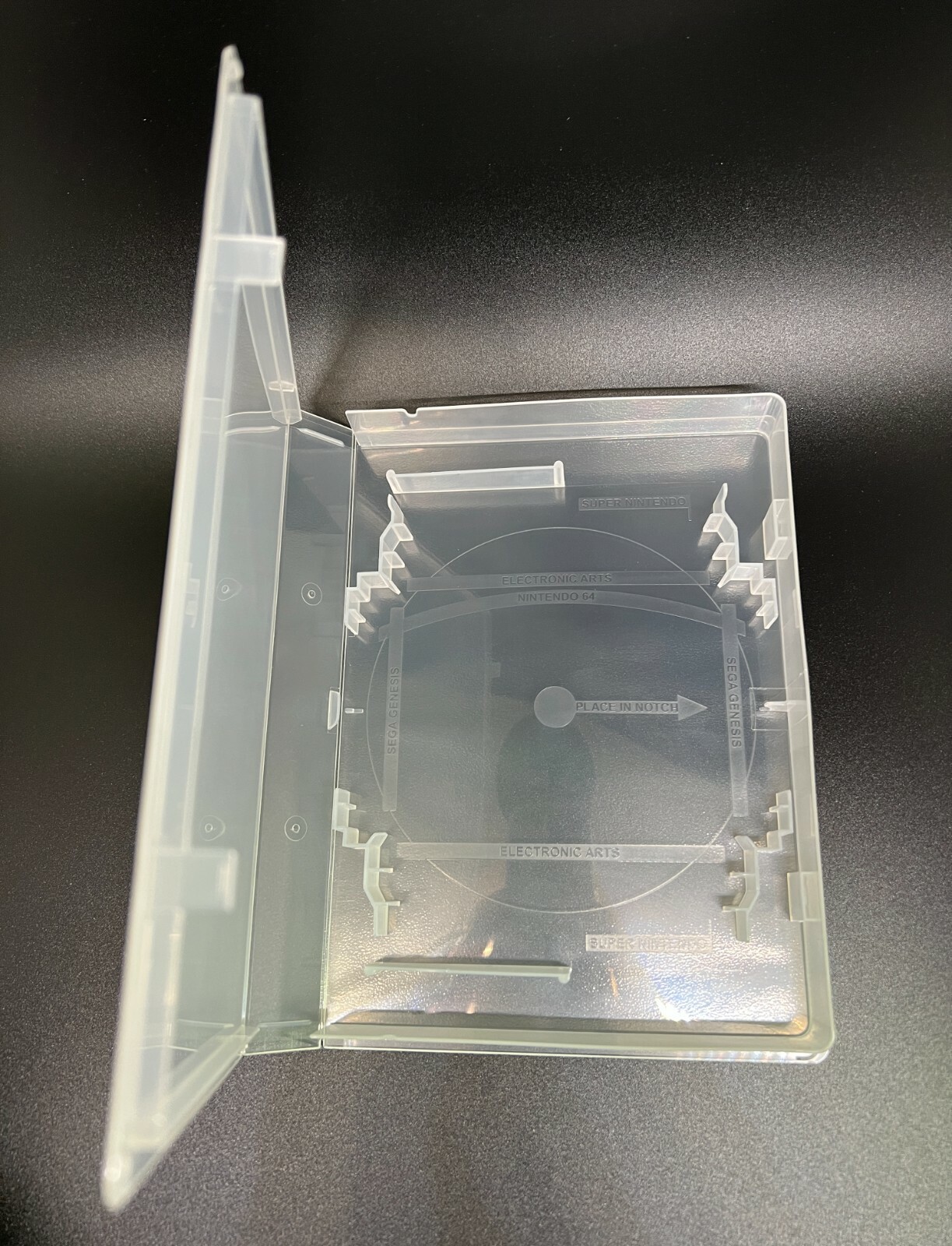 100 PCS High Quality 23mm New Universal Game Case Box, Clear, YM-UGC