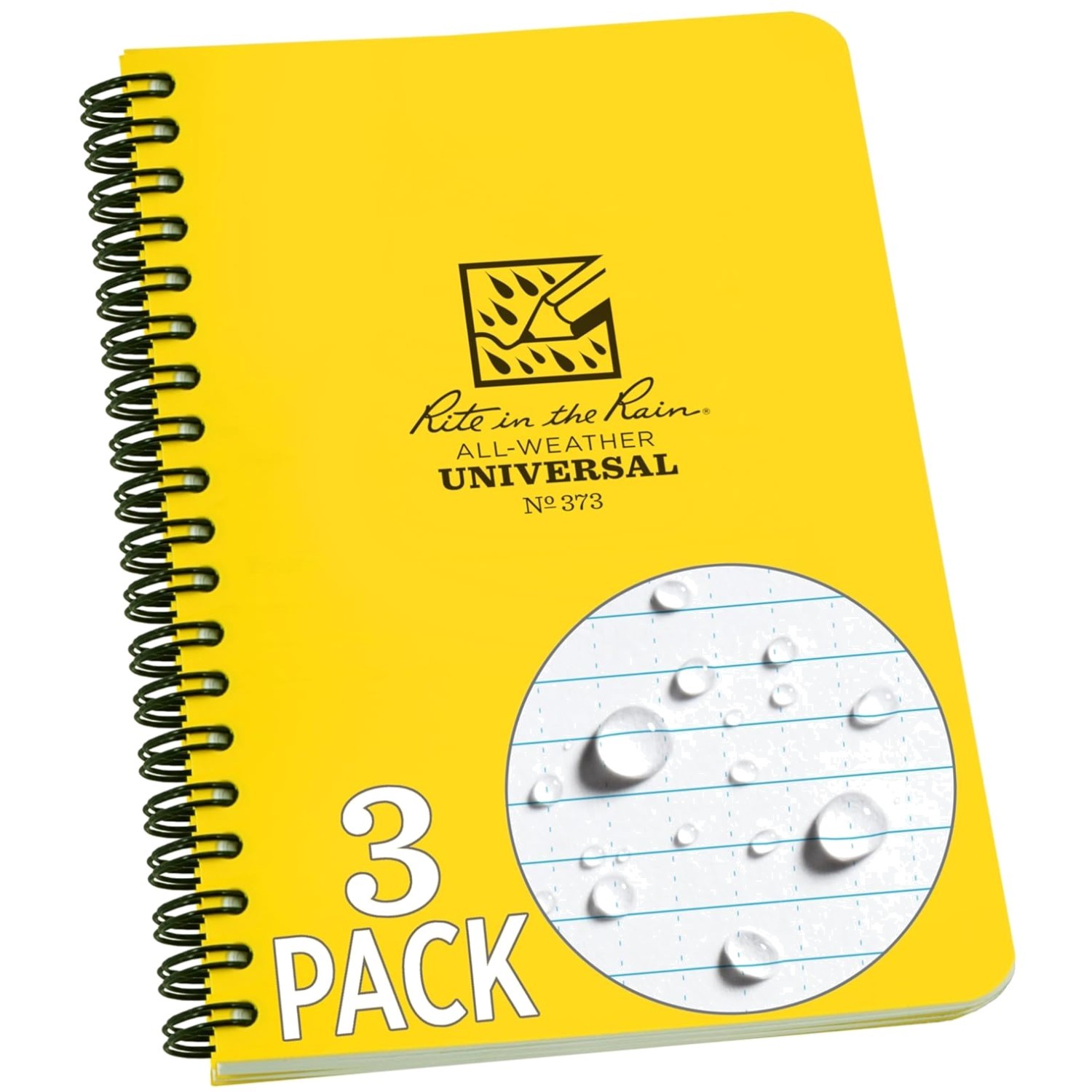 Yellow Universal Pattern Notebook Bundle