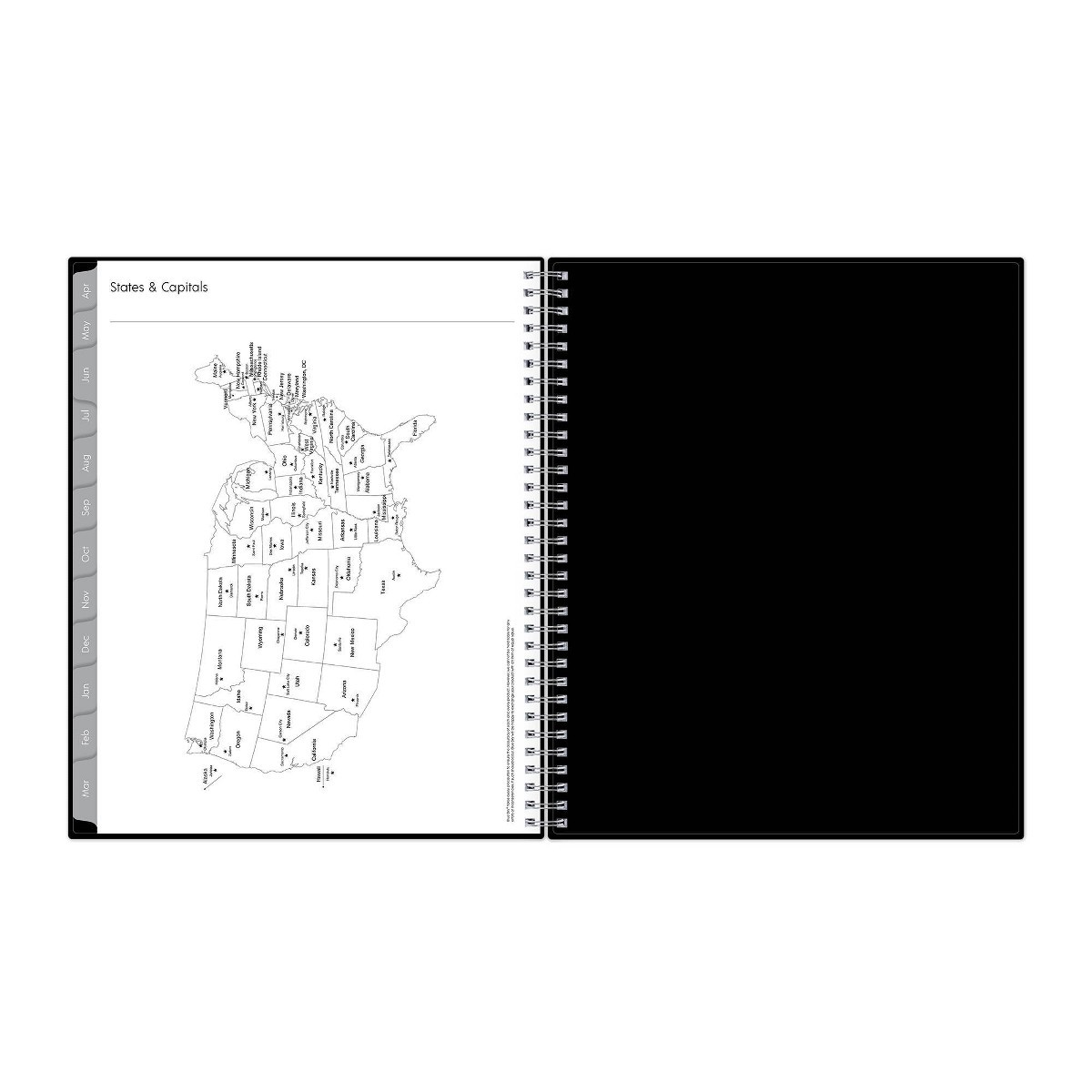 Blue Sky 8.5″x11″ 2026-2027 Planner Weekly/Monthly 15 Months Safety Wirebound