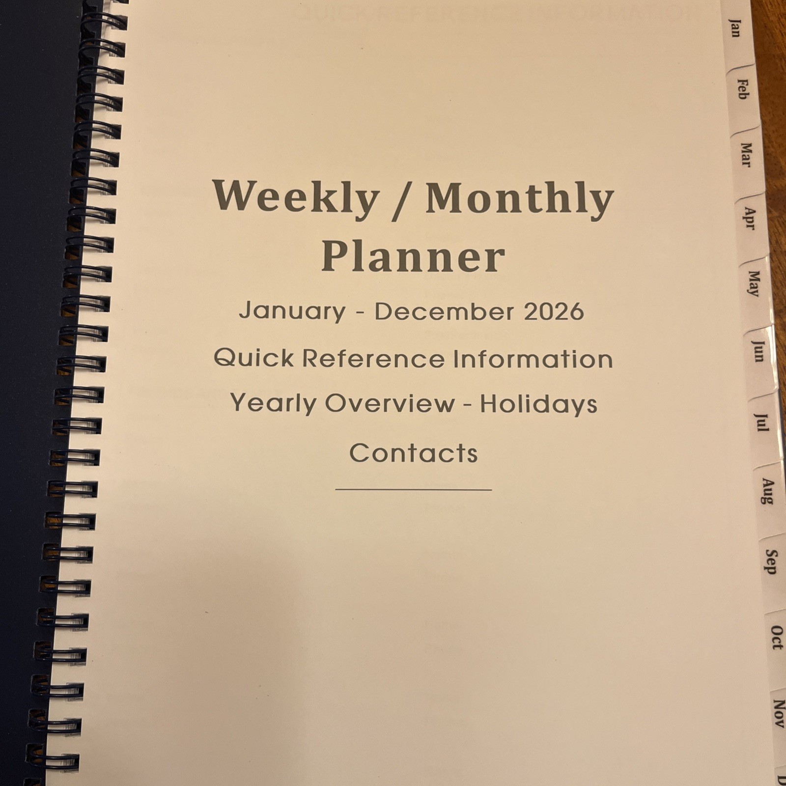 2026 BooQool Planner Book