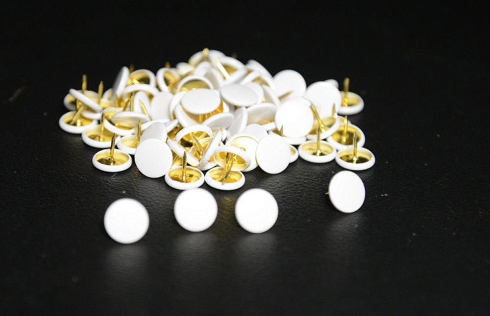 50Pcs Round Push Pins Notice Board Map Thumb Tacks Point Bulletin Drawing