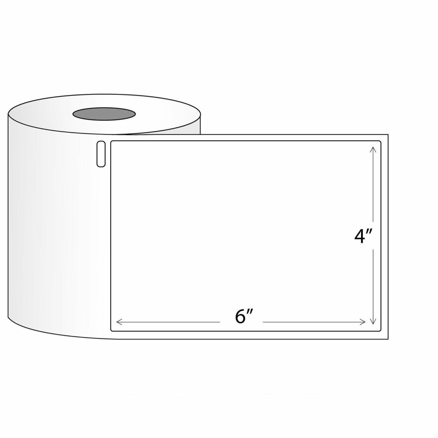 220/Roll 4×6 Compatible with DYMO 4XL Direct Thermal Shipping Labels 1744907 US