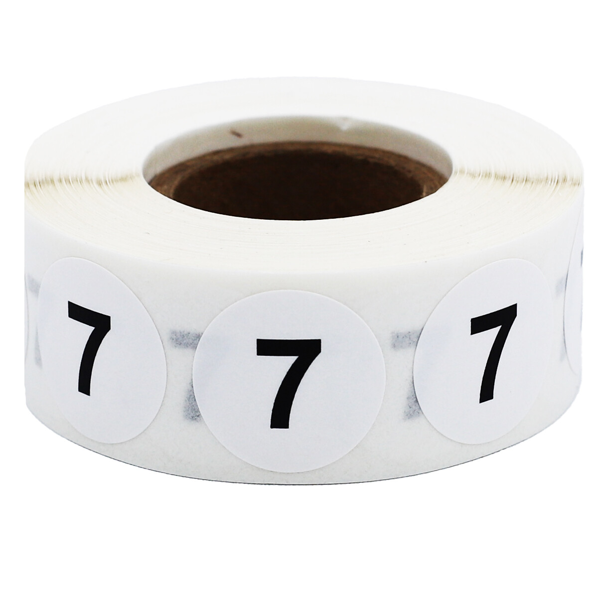 Number Stickers | 0.75″ Inch Round | 500 Pack | Pick One from 0 – 50