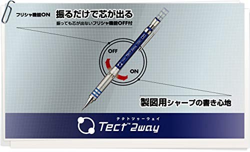 Zebra Mechanical pen Tect Two Way 0.5 Black 10 Pieces