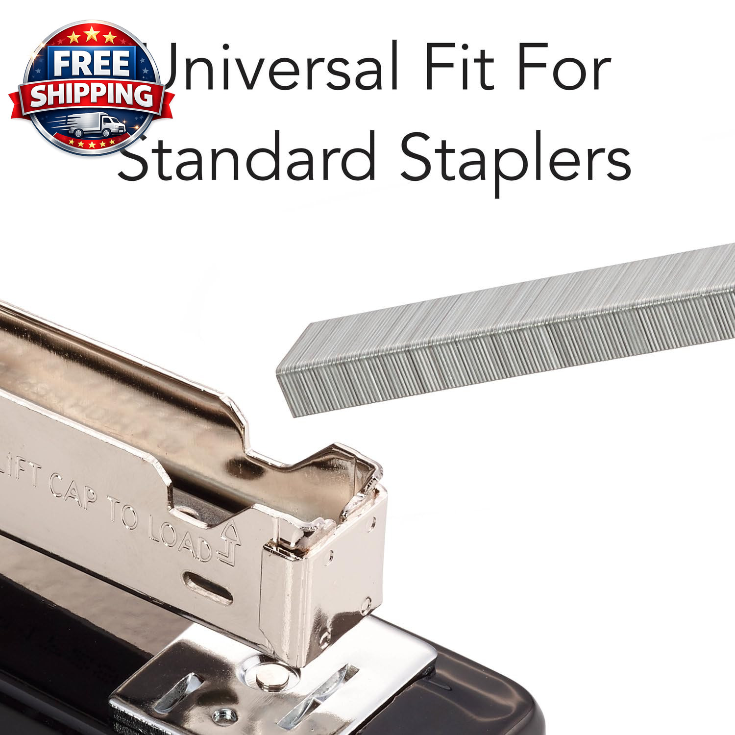Staples, Standard, 1/4 Inches Length, 210/Strip, 5000/Box, 1 Box – No