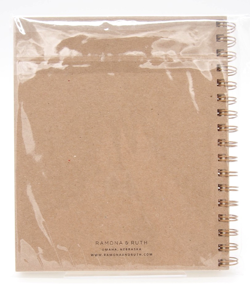 (1) Ramona & Ruth DAILY OVERVIEW PLANNER Undated 3-month Journal Dusty Rose New