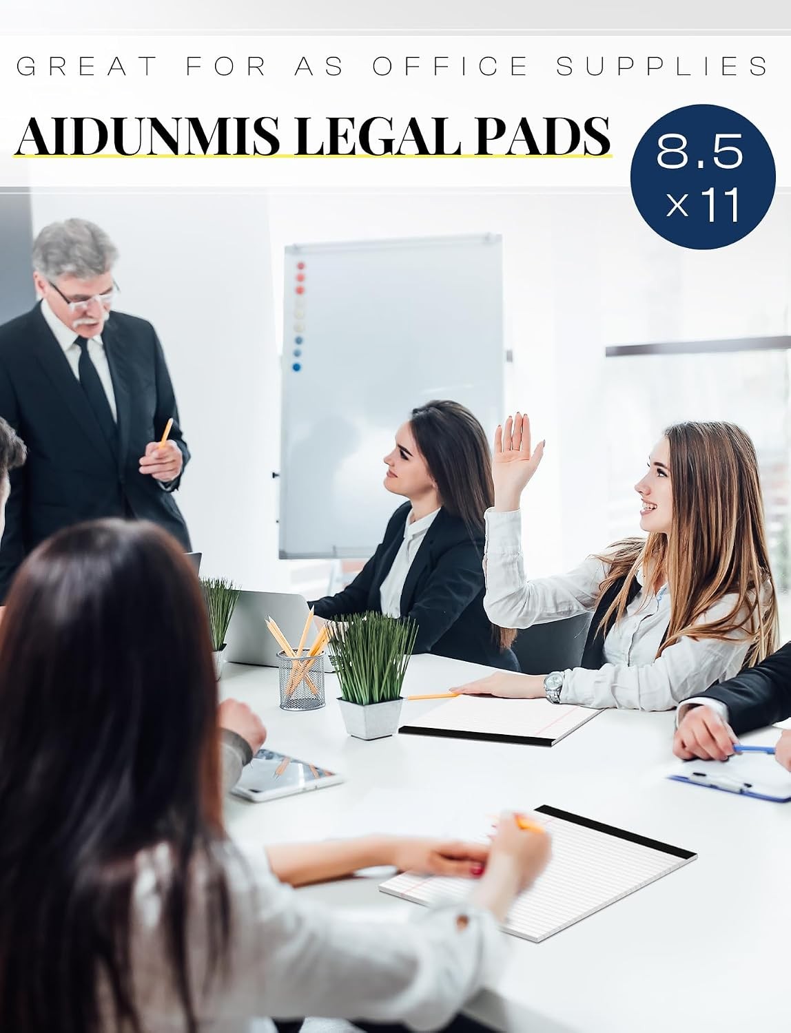 Legal Pads 8.5 x 11 White Note Pads 8.5 x 11 In 2 Pack Notepads 8.5 x 11 Writing