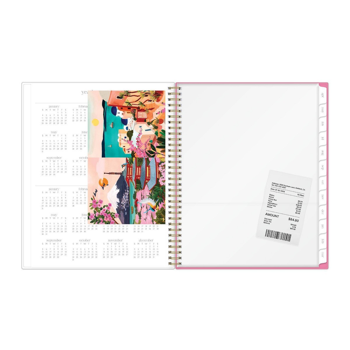 Rhi James for Blue Sky Weekly/Monthly Planner 15 Month Wirebound 8.5″x11″