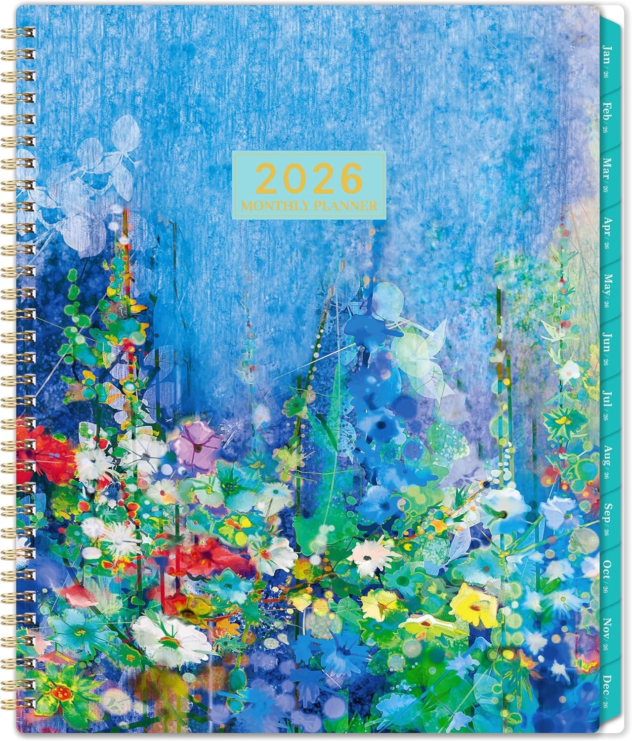 2026 Monthly Planner/Calendar – 9” x 11”, JAN. 2026 – DEC. 2026, Large 12 Mont