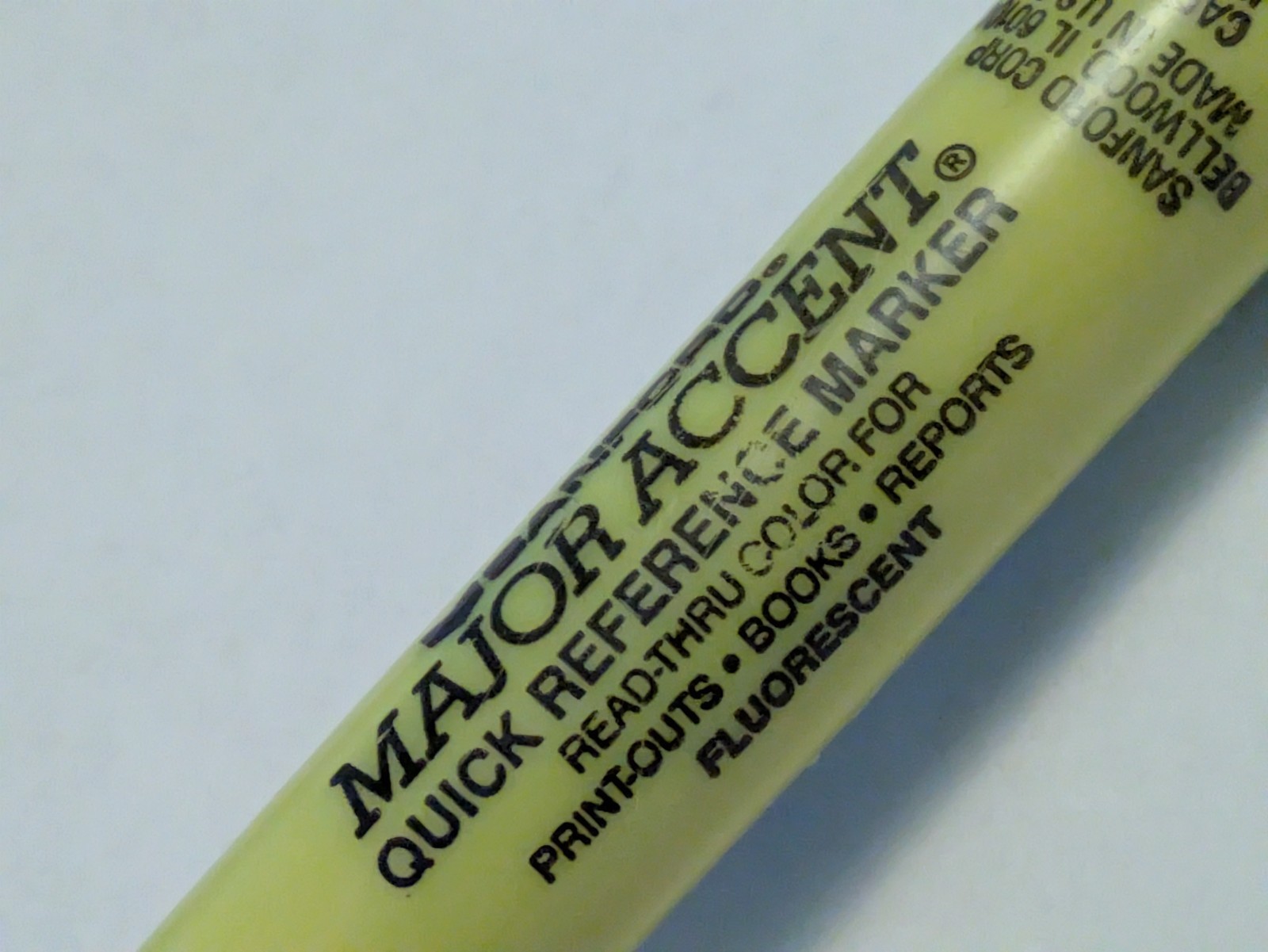 Sanford Major Accent Highlighters Chisel Blue Green Yellow Pink Purple Vintage