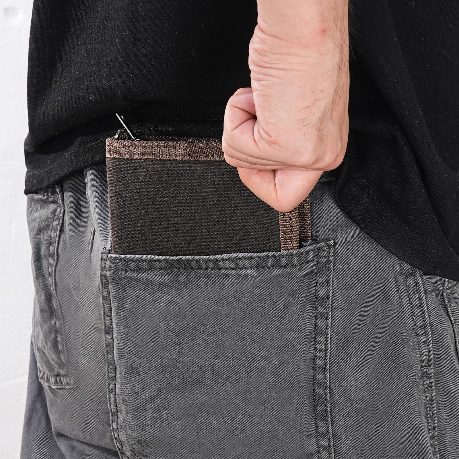 Pocket Journal Cover with Field Book, Waterproof Pocket Notebook Cover with Z…