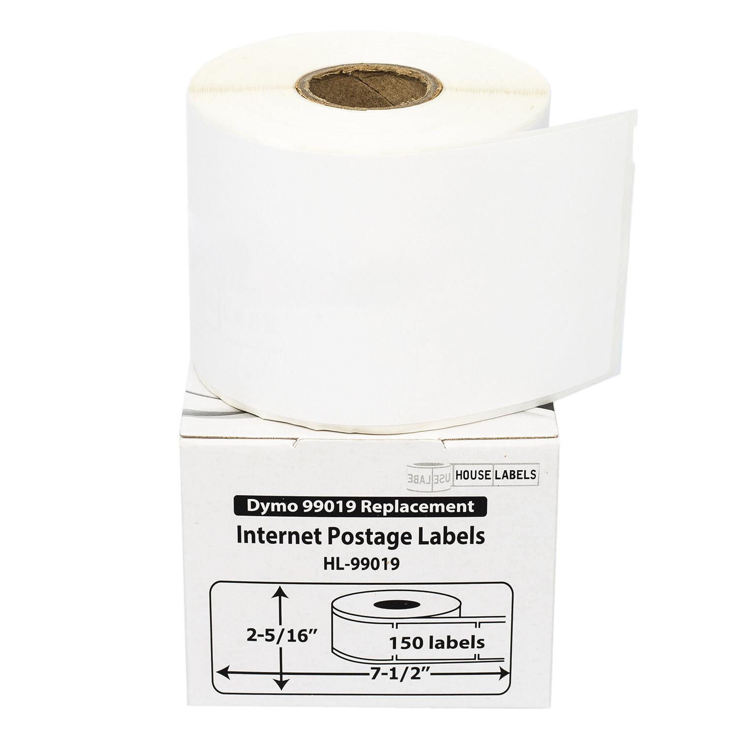 DYMO 99019 1-Part eBay PAYPAL Direct Thermal Postage Labels – (6) Rolls of 150
