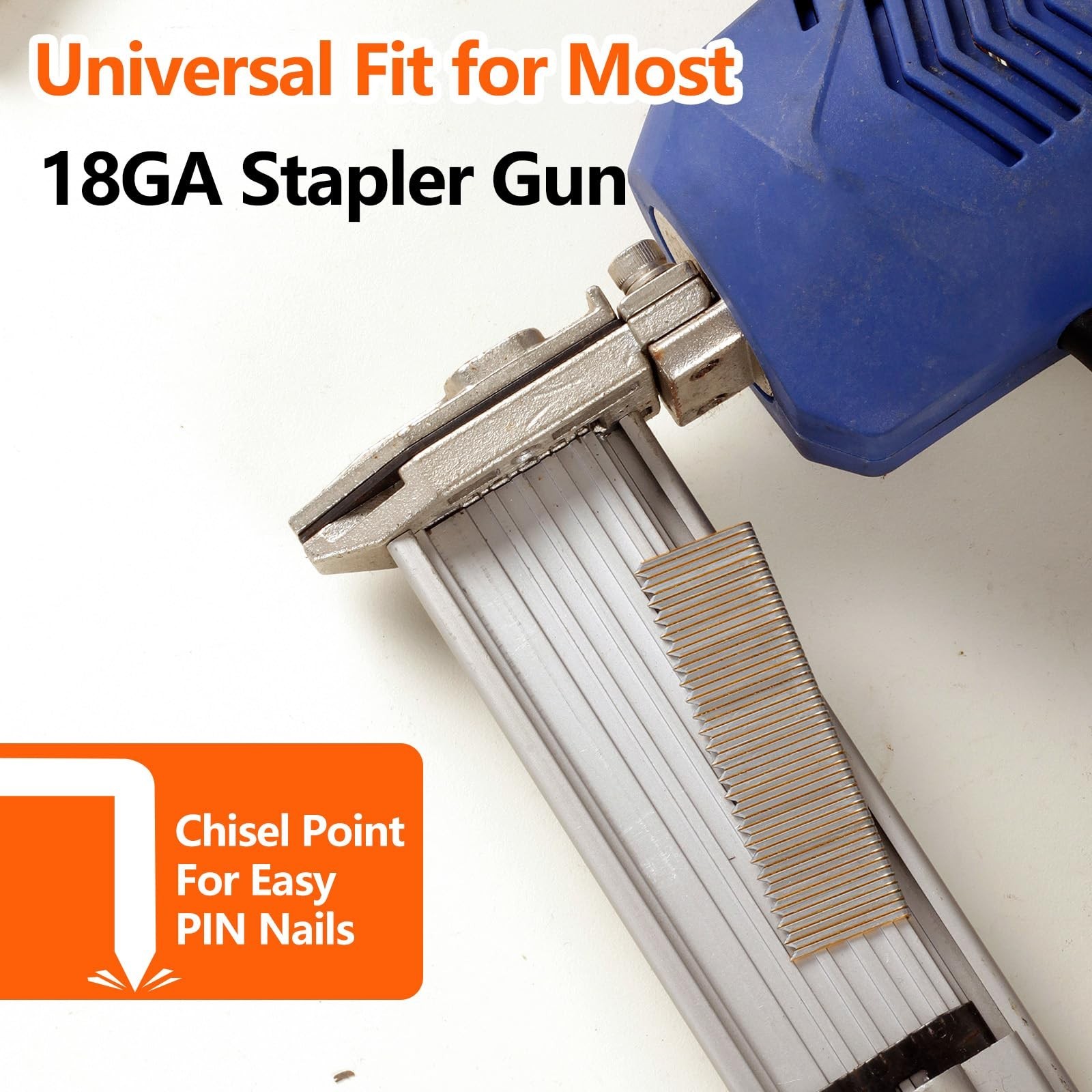 2000-Count 18 Gauge 1/4 Inch Narrow Crown Staples 1.0- Inch Length, Heavy Dut…