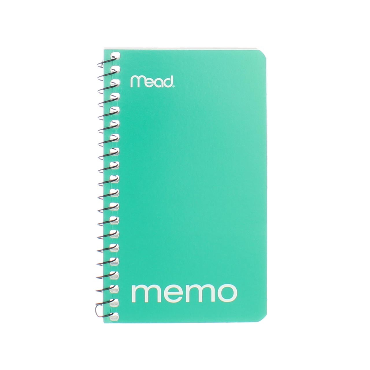 2 Pack Mead Wirebound Memo Memo Book, College Ruled, 60 Sheets, 5in X 3in
