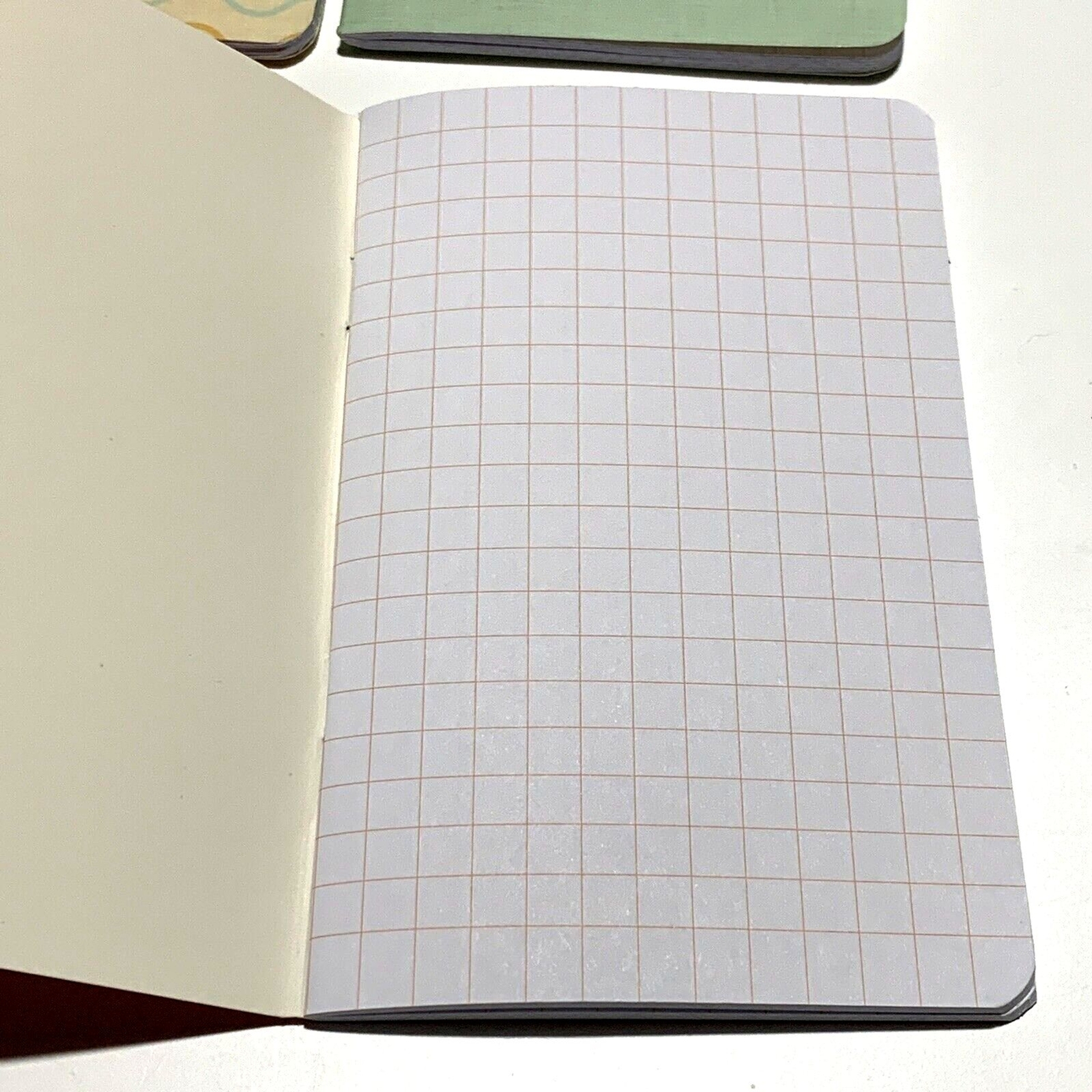 Small Notebooks Journal Grid Paper Set of 3 3.5×5.5In