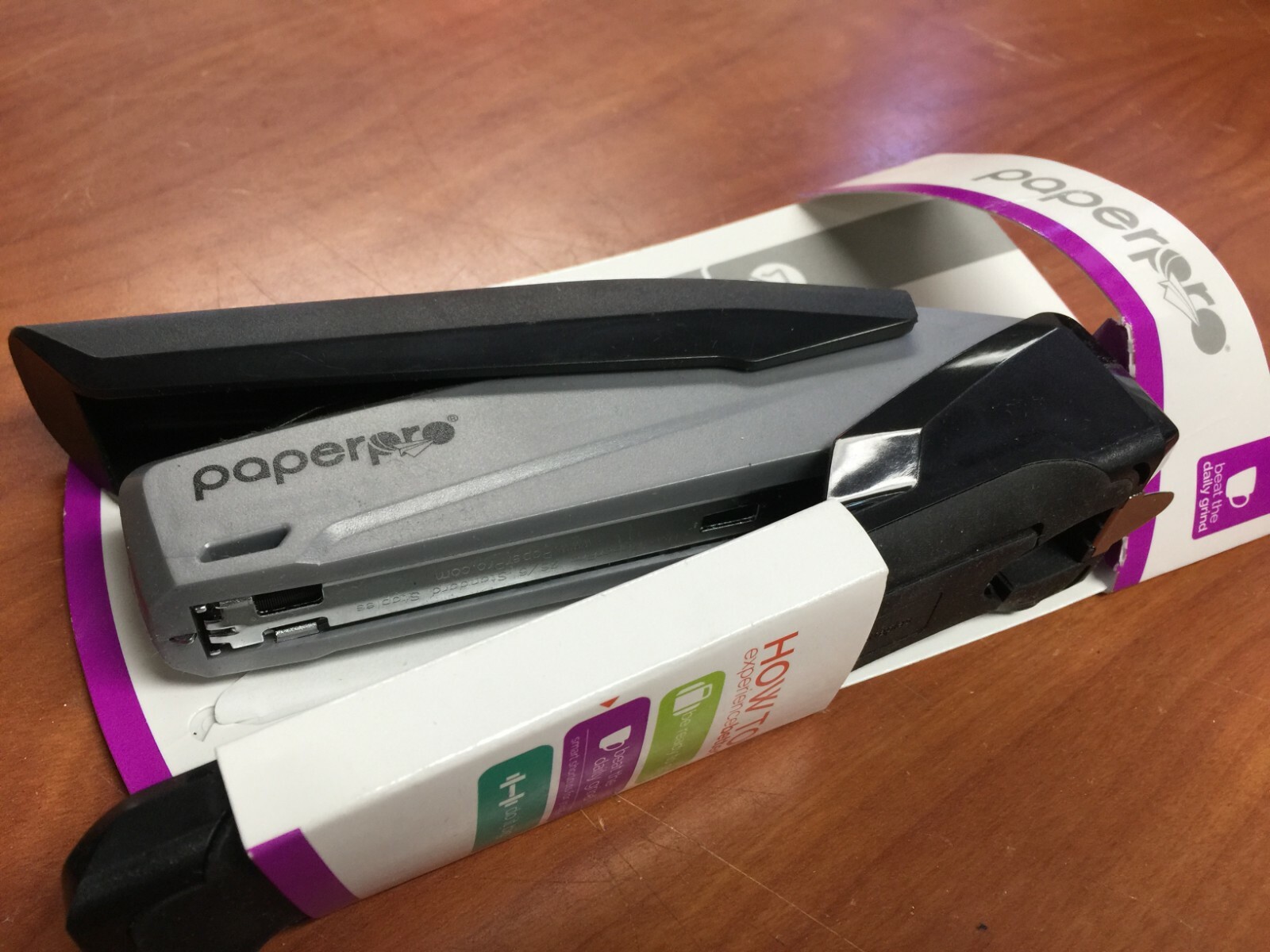 Paperpro-Bostitch PaperPro inPOWER 20 Desktop Stapler 20-Sheet Capacity Gray –