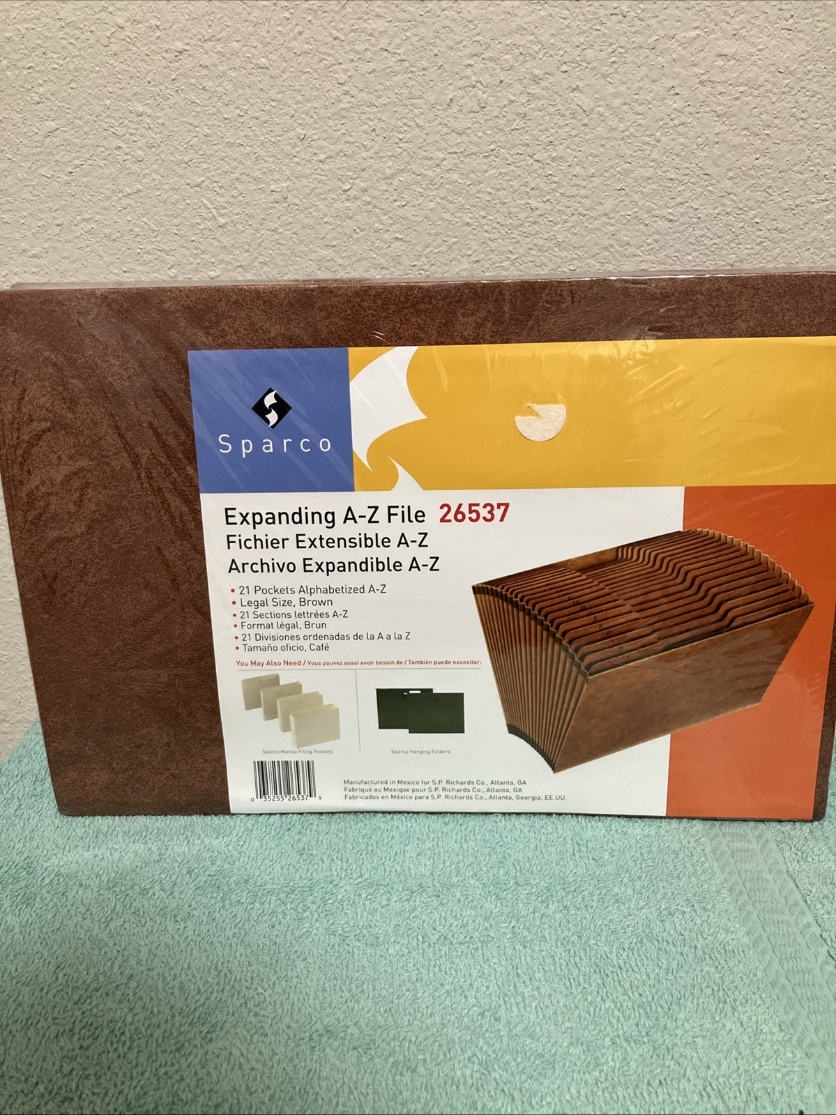 Sparco Expanding A – Z File 26537 . New .