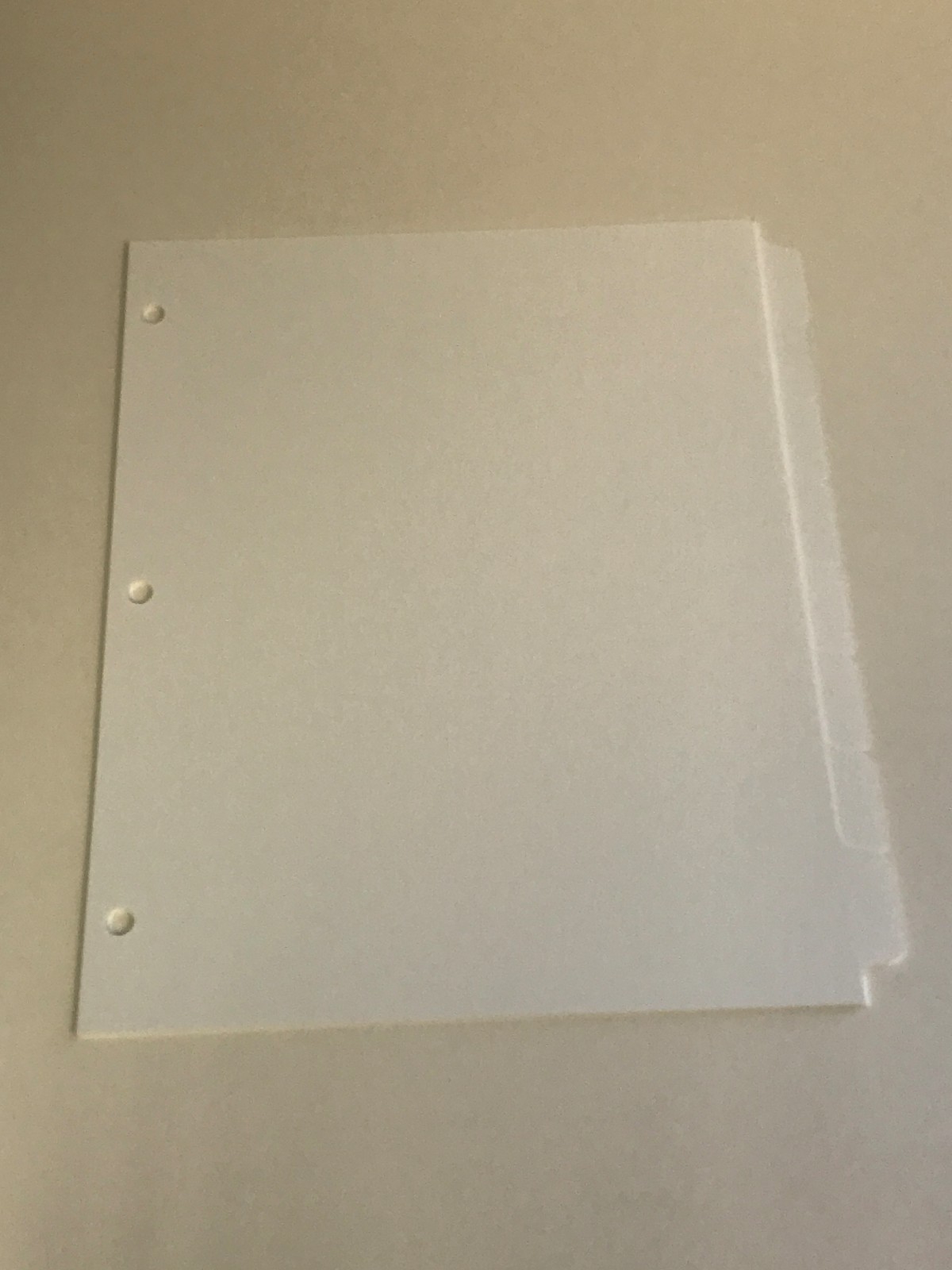 Xerox Never Tear Index Tab Dividers, 8 Tab, White, 8 1/2″ x 11″, 1 Set, 3R14999