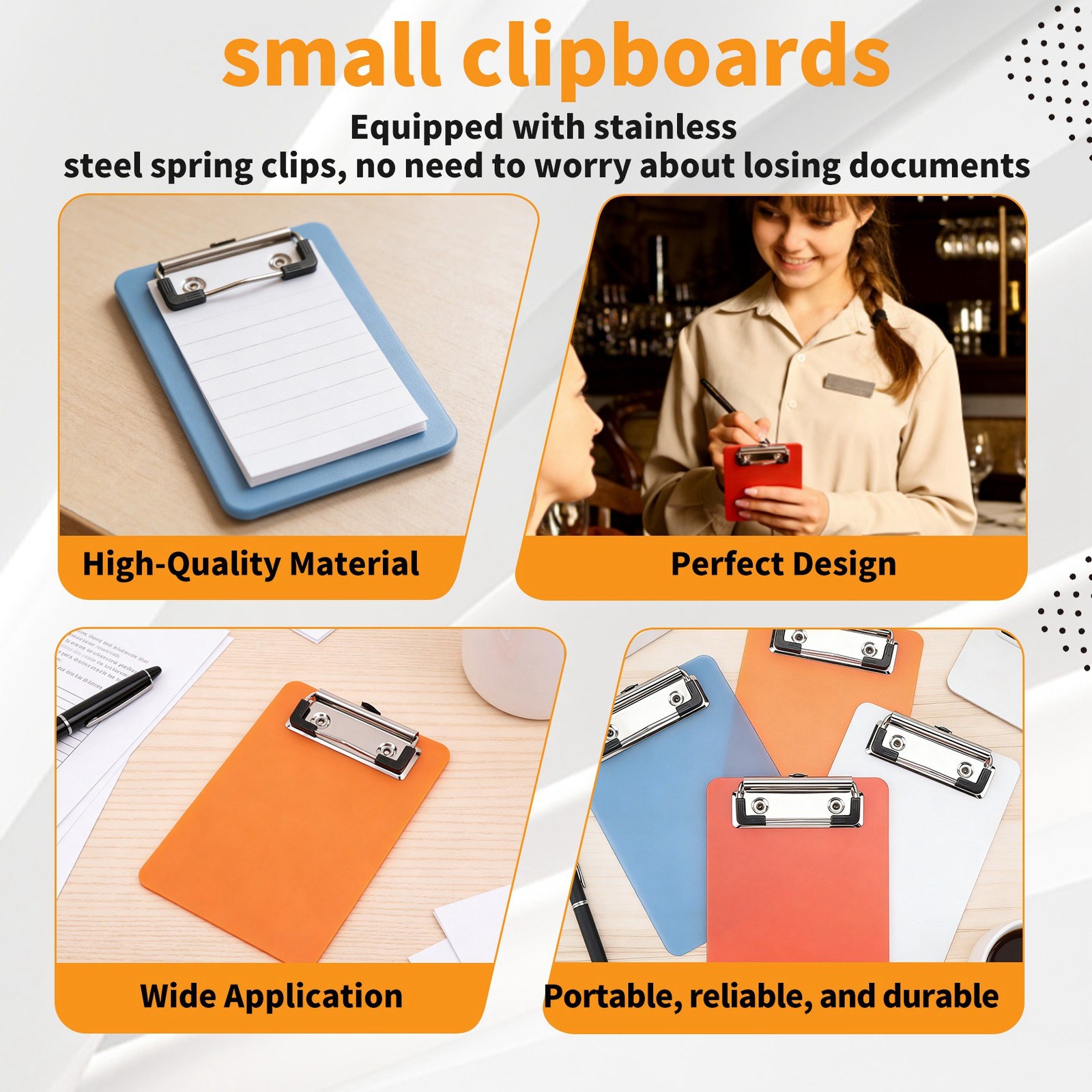 4inch X 6inch Clipboard Size Plastic Clipboard Y6Q57881