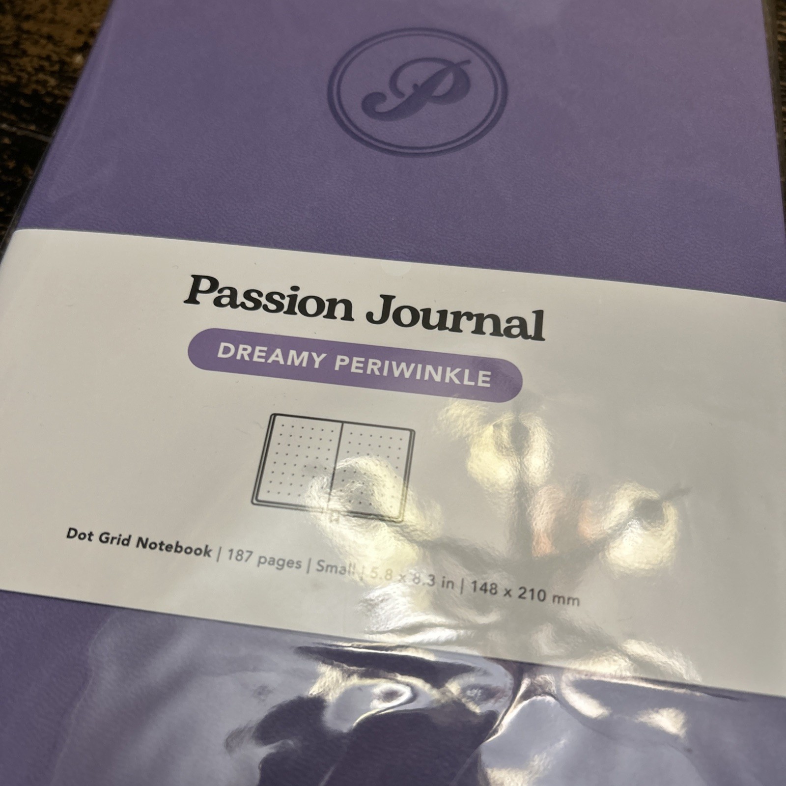 NIP Passion Planner Undated Weekly Planner Purple Dreamy Periwinkle