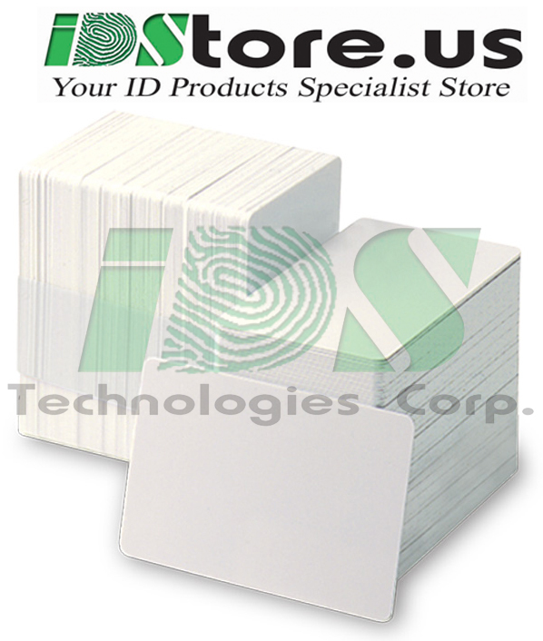 1000 Blank White PVC Cards – CR80, 30 Mil, Credit Card Size ** Free Shipping **