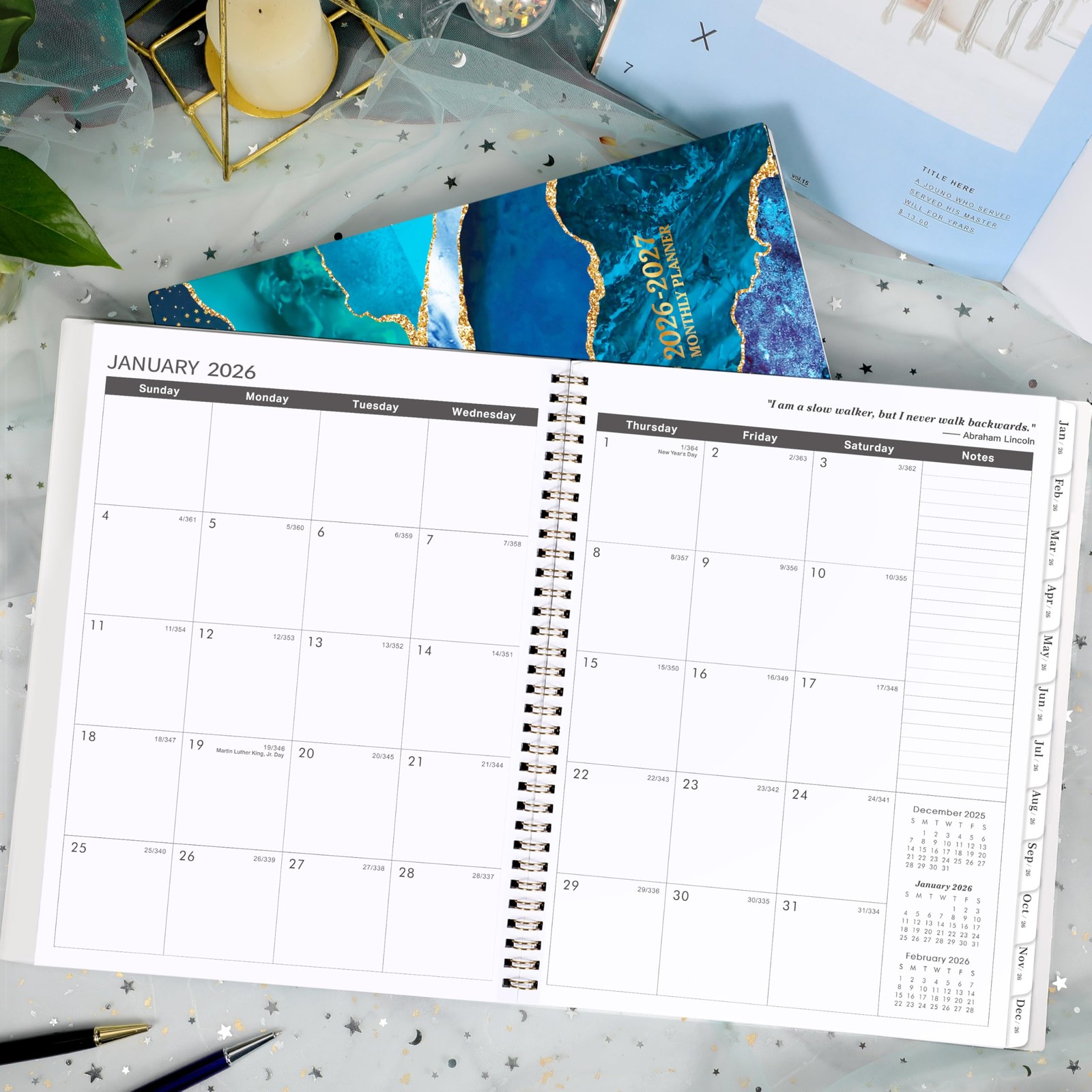 Monthly Planner/Calendar 2026-2027 – 2 Year Monthly Planner 2026-2027, 9 ×