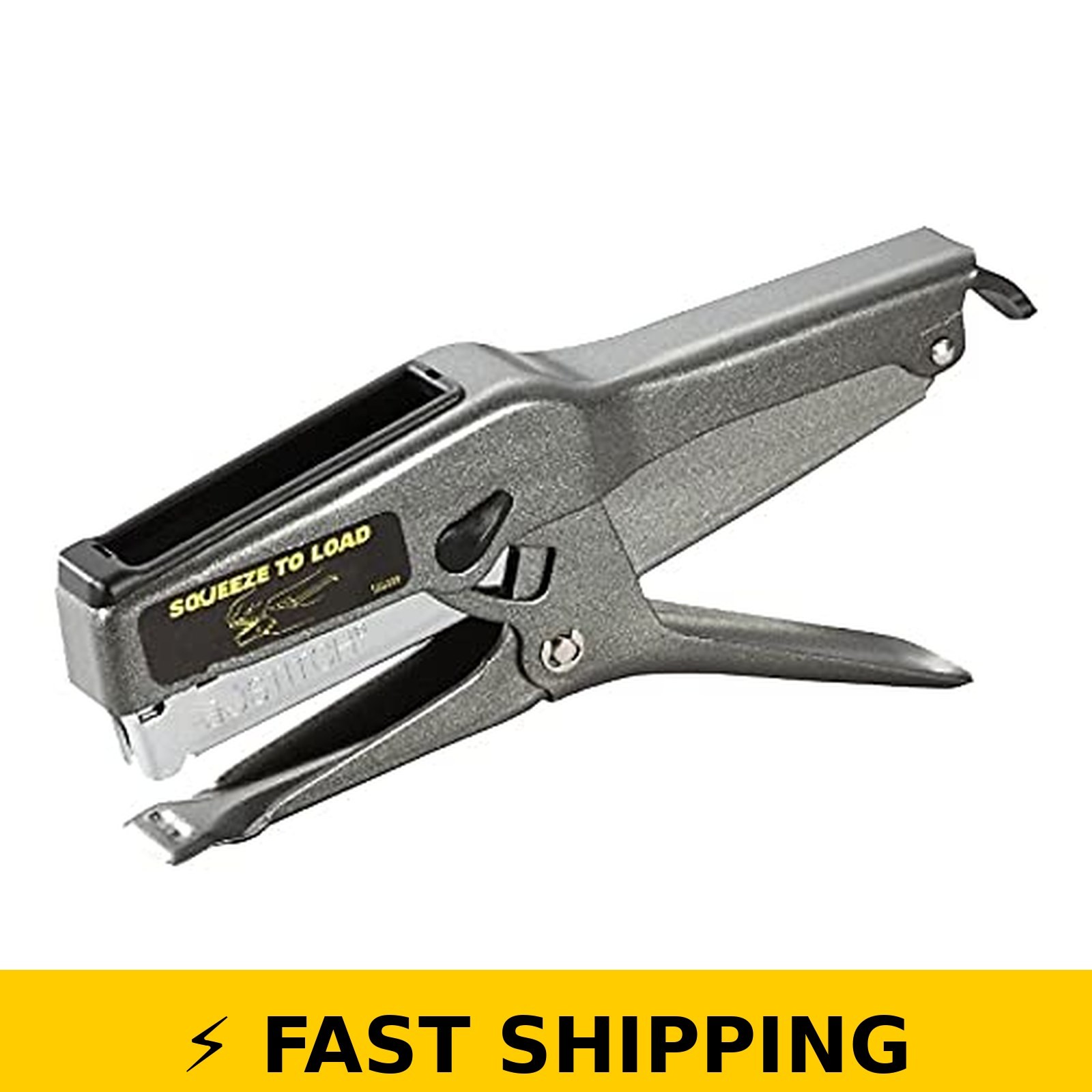 Bostitch B8 Heavy Duty Plier Stapler, 45 Sheet Capacity, Black