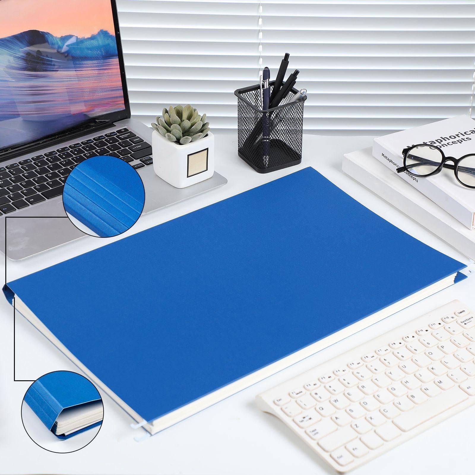 11 x 17 Extra Large Hanging File Folders for Filing Cabinet Organizer Heavy D…