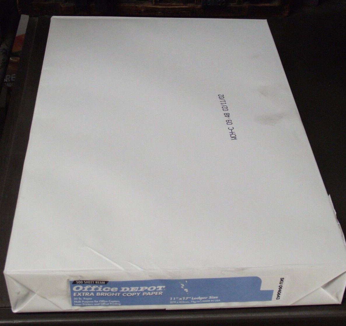 Sealed Pkg 17″ x 11″ Ledger Size Extra Bright 96 White 20 Lb Bond Office Depot