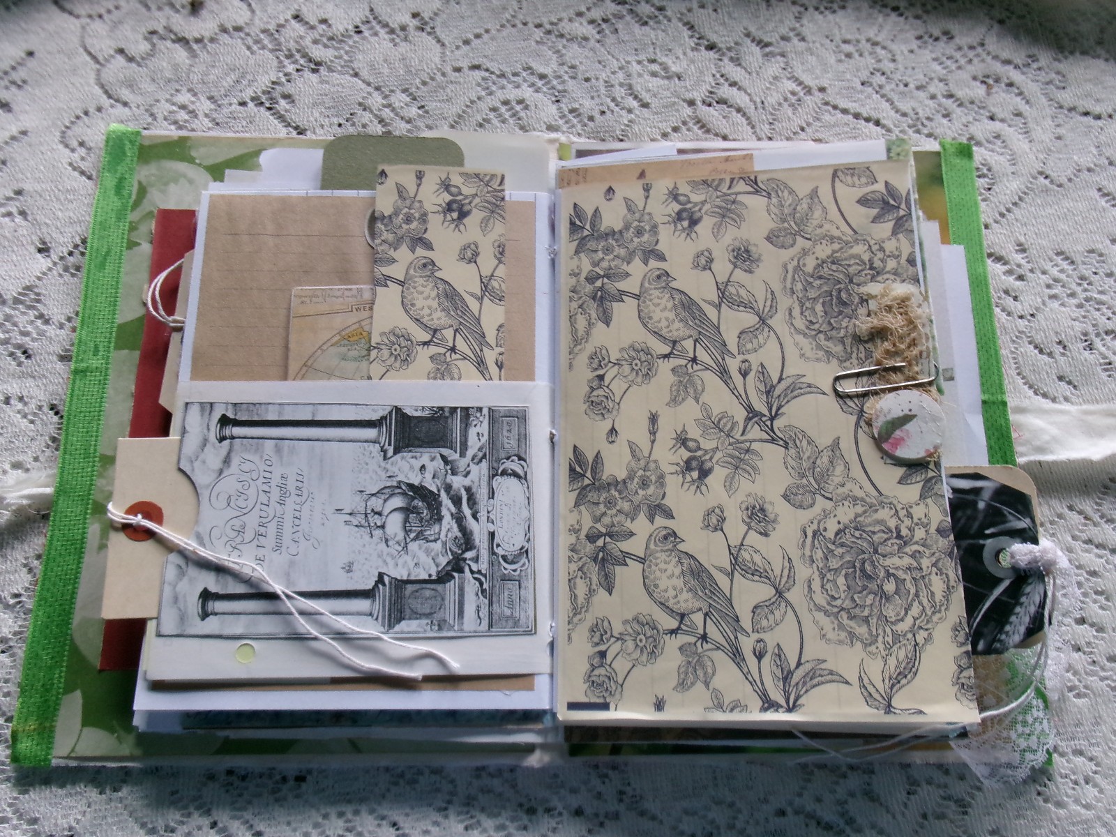 JUNK JOURNAL SIZE 7″ X 10″ APPROX. 120 PAGES