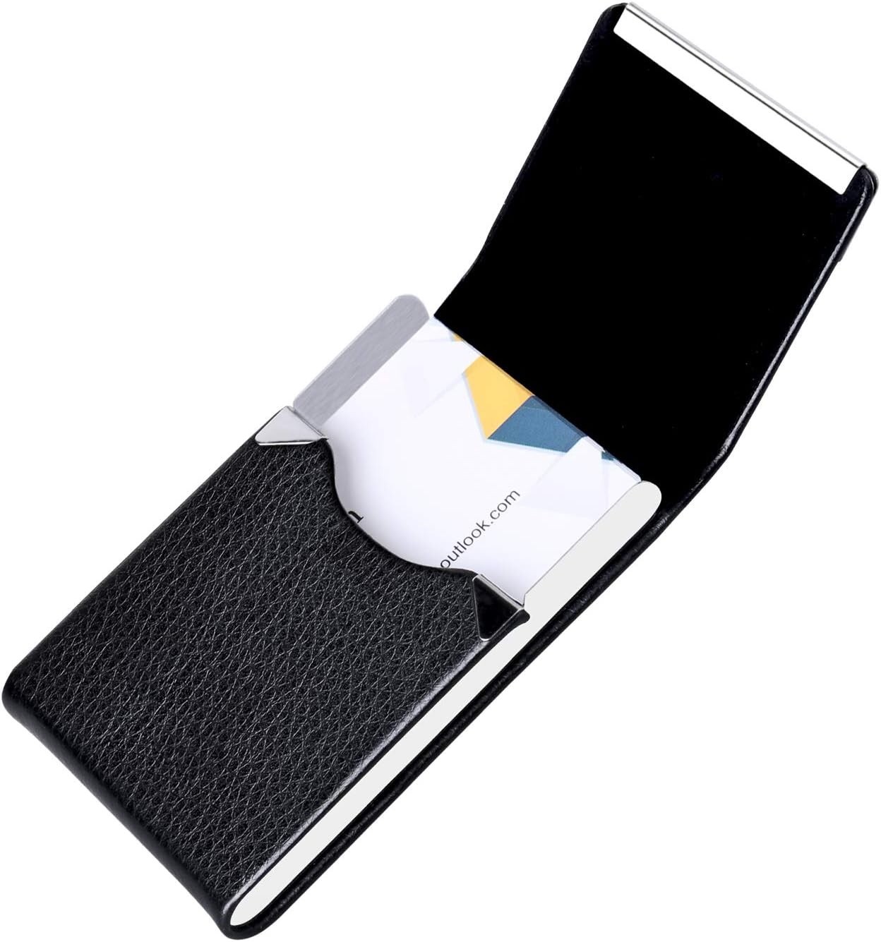 Professional Business Card Holder PU Leather Business Card Case Name Card Holder