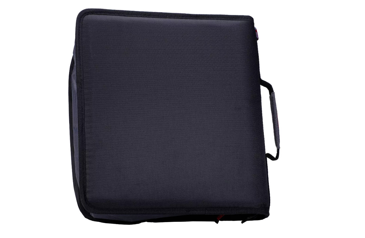Case-it 2″ Laptop Zipper Binder 3-Ring 350 Sheet Padded Compartment Black