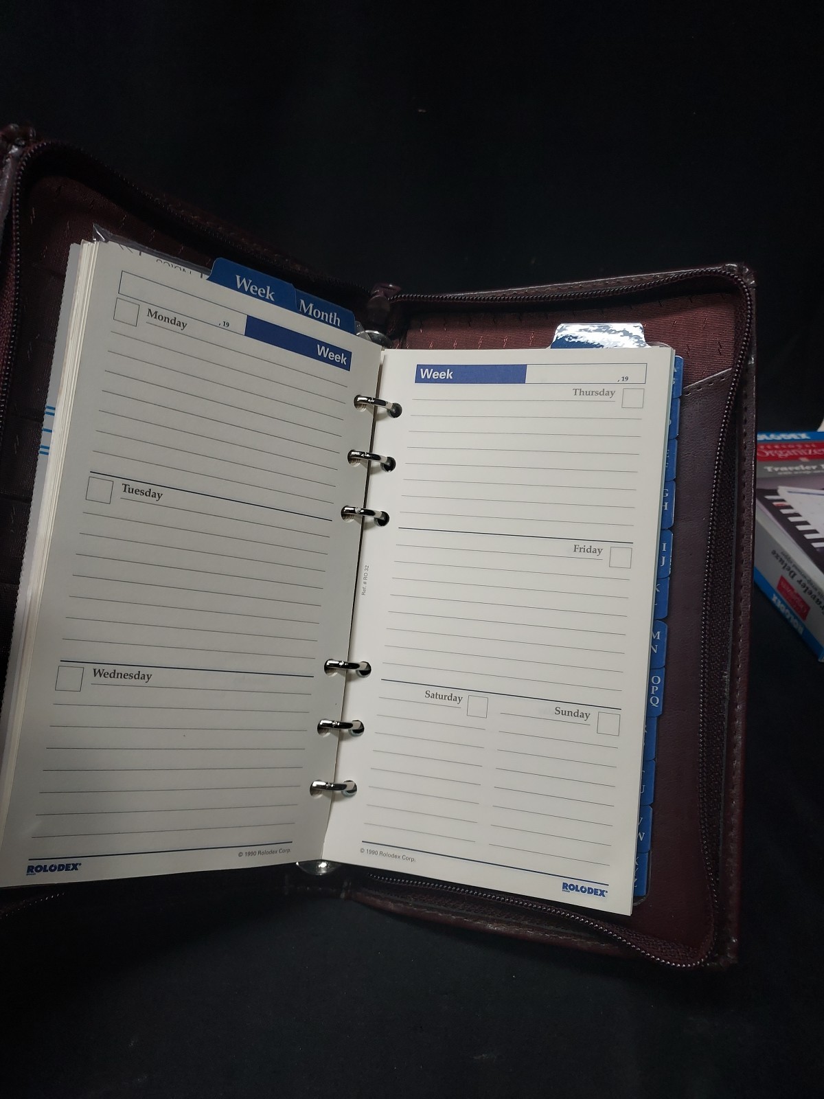 NEW OLD STOCK 1990s Rolodex Personal Organizer Day Planner RO310 Unused
