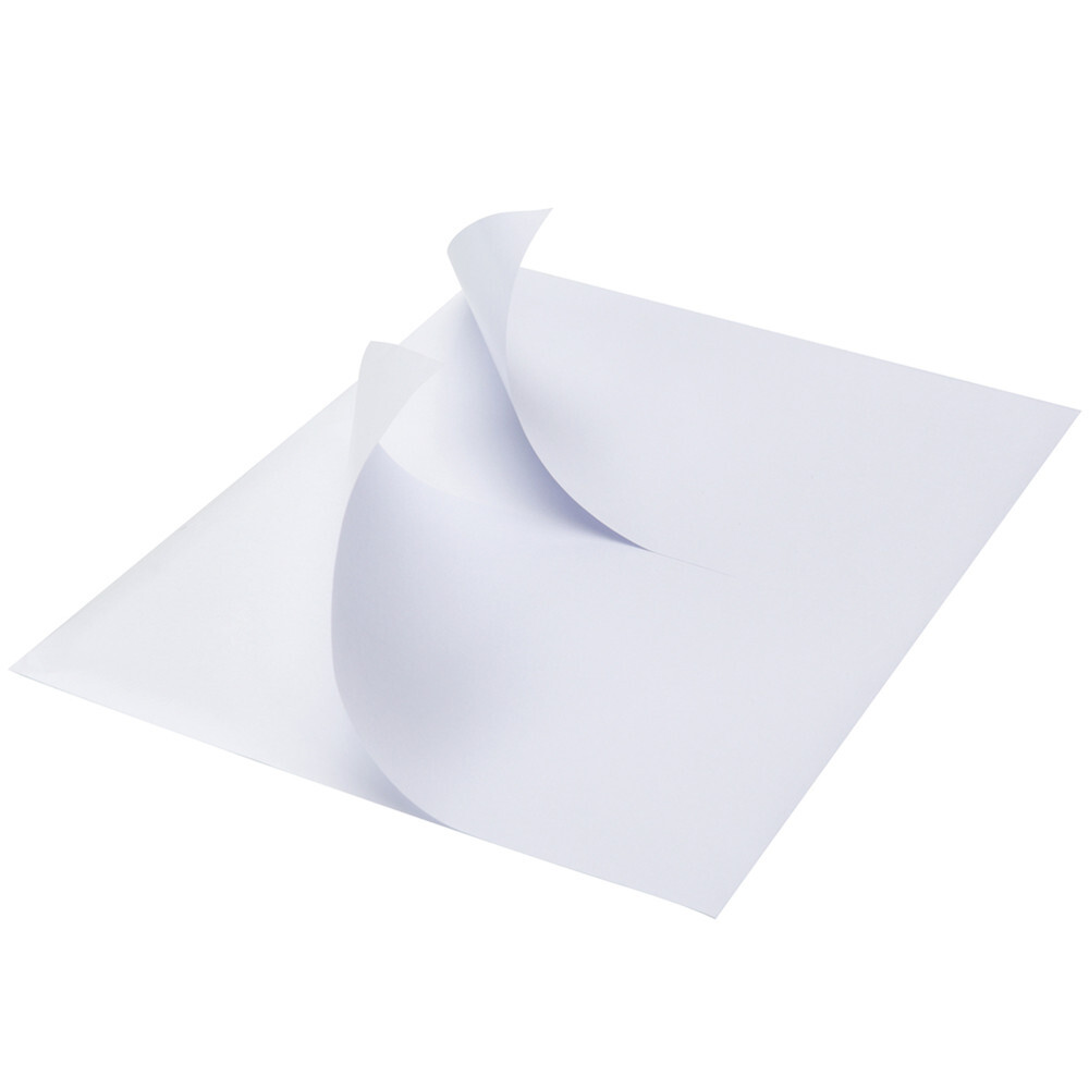 8.5×5.5 Shipping Labels Half Sheet Self Adhesive 2 Per Sheet Blank Laser Ink Jet