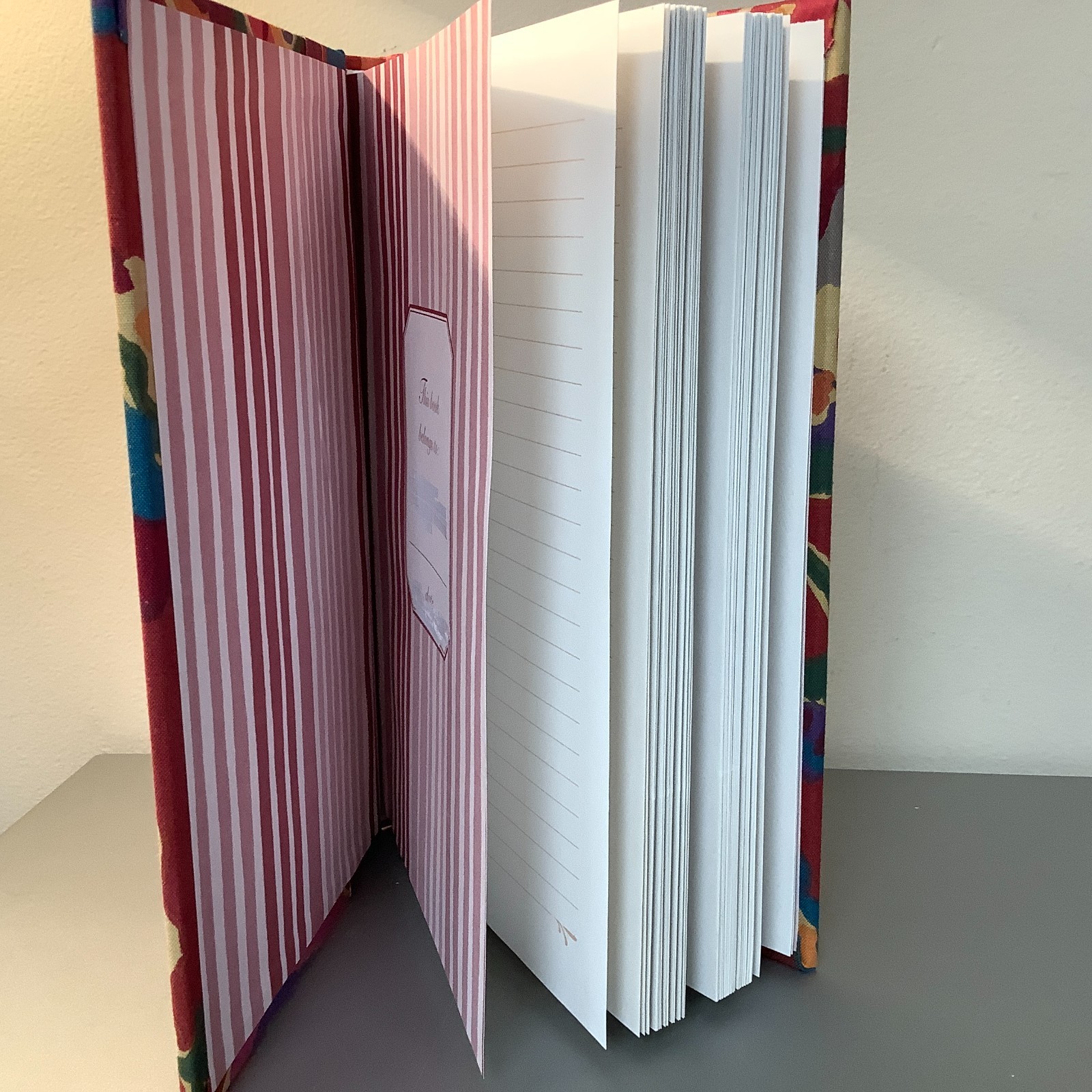 Markings Vintage Fabric Journal-Unused but marked-ISBN 0-8407-3685-1-Great Shape