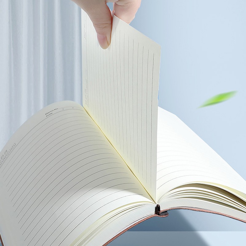 Thick PU Leather 360 Pages Journal A5 Notebook Lined Paper Writing Vintage Diary