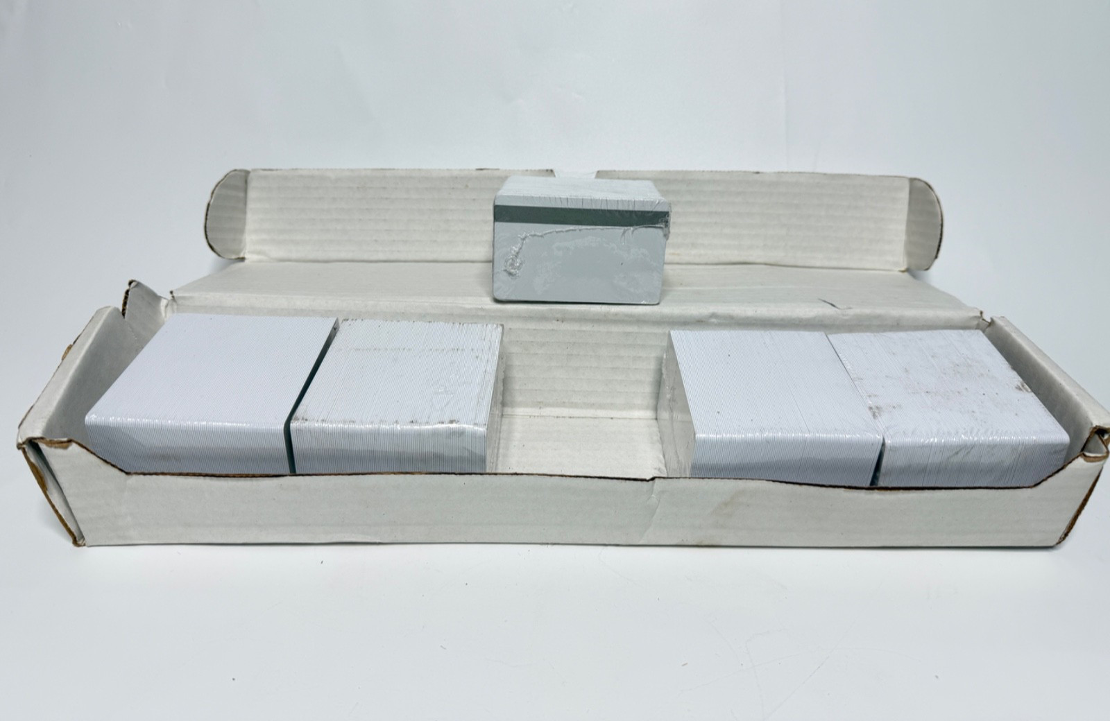 500 Premium Graphic Quality White PVC w/HiCo 2 Track Cards CR80 30 Mil Standard